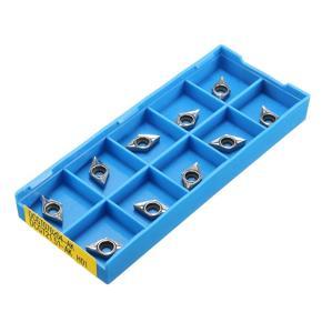 10Pcs DCGT0702-AK H01 / DCGT21.51-AK H01 Inserts for Aluminum Turning Tool Holder Cutter