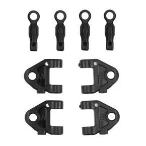 ARELENE 8Pcs Upper and Lower Swing Arm Set K989-39 K989-42 for Wltoys 284131 K969 K979 K989 K999 P929 1/28 RC Car Spare Parts