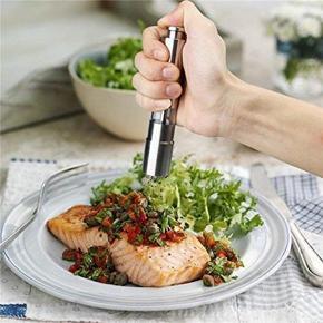 Stainless Steel Small Pepper Crusher - Silver