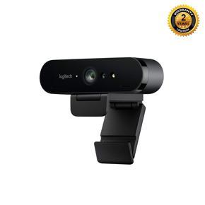 Logitech Brio 4k Ultra HD Pro Webcam, 1080p/60fps Hyper-Fast Streaming, Wide Adjustable Field of View, 5X