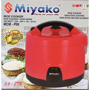 Mini Rice Cooker 0.6 Ltr Miyako MCM-P06