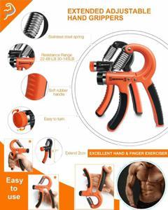 10 - 40 Kg Adjustable Hand Grip Strengthener - High Quality - For Male and Female