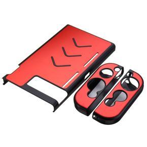 Multicolor Aluminum Hard Protective Case Cover Shells For Nintendo Switch NS Console With Joy-Con Controller Host and Handles Red - gules
