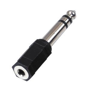 Microphone 6.35mm Male to 3.5mm Female Audio Plug