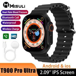 T900 Pro Ultra lwo Series 8 2.09" HD Full Screen SmartWatch Man Women Watch Ultra Sport Fitness BT Call Electronic Smartwatch Hiwatch PRO APP Smart Watch
