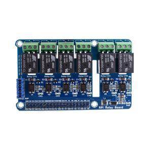 ARELENE 6 Channel RPi Relay Control Panel Module Expansion Board for Raspberry Pi 3 2 A+ B+ 2B 3B