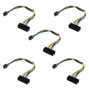 ATX Power Conversion Line 24Pin to 8Pin Motherboard Interface Supports DELL 3020 7020 9020, 5PCS