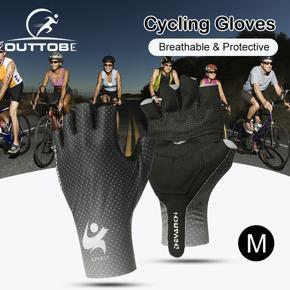 Outtobe Cycling Gloves Half Finger Gloves Bike Gloves Brea-thable Exercise Glove MTB Bicycle Gloves