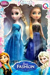 Frozen Anna & Elsa Doll Set for Girls Play & Fun