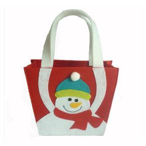 Santa Snowman Gift Bag Christmas Candy handle Bag Christmas Supplies