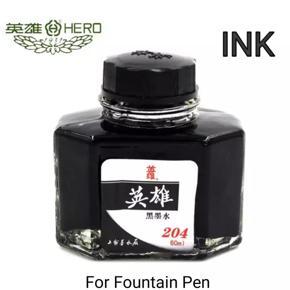 Fountain Pen INK ( Hero) Blackâ†’ 60ml