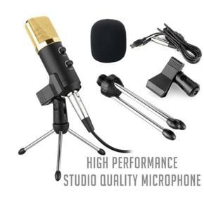 BM-100FX Condenser Microphone Studio Microphone Professional Recording USB Powered No Need Phantom Power Supply Studio Music Audio PC Mic Better Than Boya M1 Clip On Microphone BM100FX Condenser Micro