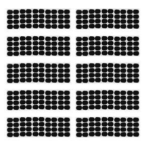 ARELENE 400 Pcs Sax Mouthpiece Cushions, 0.8 mm Tenor/Alto Clarinet & Saxophone Mouthpiece Patches Pads