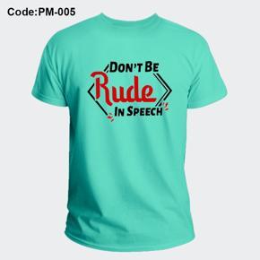 Rude Pest Half Sleeve T-Shirt For Men