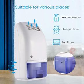 Air Dehumidifier 700ml Ultra Quiet Portable Moisture Absorber for Home Bedroom EU