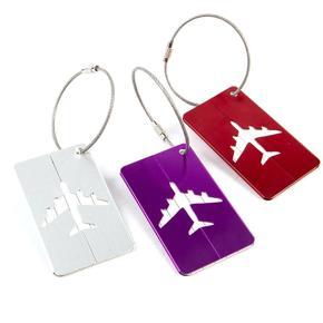 Aluminium Luggage Tag Travel Accessories Baggage Tags Suitcase Address Label Creek