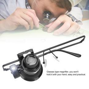 20X Glass Type Eye Magnifier Tool Magnifying Loupe Lens Watch Repair Tools