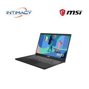 MSI Modern 15 B12M Intel Core i7 1255U 15.6 Inch FHD IPS 60Hz Display Classic Black Laptop