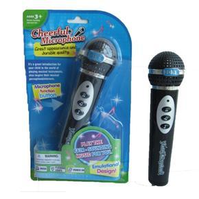 Children Girls Boys Microphone Mic Karaoke Singing Kids Funny Music Toy Gifts-black