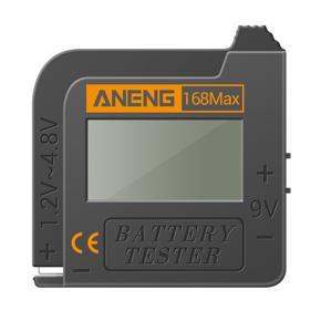 ANENG batt-ery Tester 168MAX Digital Display Tester batt-ery Voltage Checker batt-ery Capacity Testing Tool Universal Tester for Checking AAA AA Button batt-ery