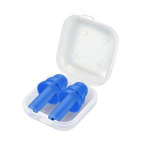 A Pair Silicone Ear Plugs Anti Noise Snore Earplugs Noise Reduction For Study
