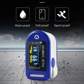 High Quality Finger Pulse Oximeter Oxygen Saturation Monitor Portable Blood Oxygen Oled Oximetro