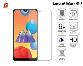 Samsung Galaxy M01S Tempered Glass Screen Protector 2.5D -Transparent