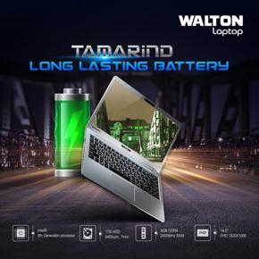Walton Tamarind EX7800 Intel Core i7- 8th Gen, 8GB DDR4 RAM, 1TB HDD, Metal Body FHD IPS 14 inch Display