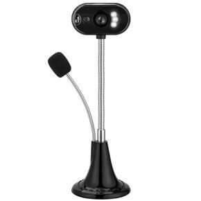 1 Pcs Usb Free Drive Night  Camera With Microphone Microphone - black