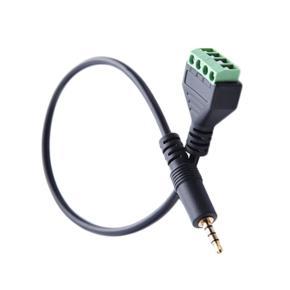 Green terminal adapter-2 x Adapter cable-Black