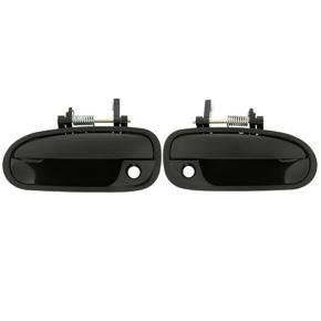 1 Pair Outside Exterior Door Handle Front Left + Right for Honda Civic 1996-2000