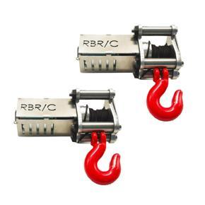 ARELENE 2X for WPL Automatic All-Metal Winch for 1/16 WPL C34 C34K C34 MN RC Car DIY Upgrade Parts