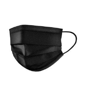 25Pcs BLACK Surgical 3Layer Face mask mask with Free KN95 Mask (without Box)