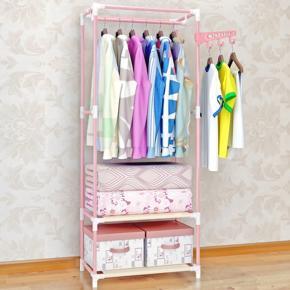 BeautyLand Korean Multipurpose 3 Layer Cloth Organizer Rack Wardrobe