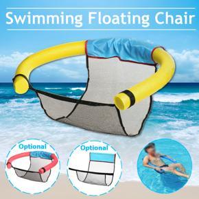 Floating Pool Noodle Sling Mesh Chair Net For Swimming Pool Bed Seat - 6.5 Yellow