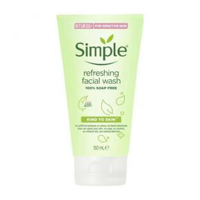 Simple Kind to Skin Refreshing Facial Gel Wash 150ml