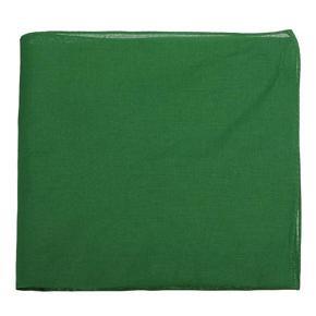 Solid Colors Plain BANDANA Head Wear Headband Fashionable Cotton Scarf 22"x22" - green