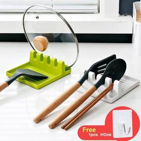 1 Pieces Multi Function Ladle Spoon Rest Holder