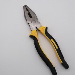 Multi-Function Pliers PVC Plastic Handle Cable/Wire Cutters Vise 8-Inch Cable/Wire Cutters Hardware Tools Household