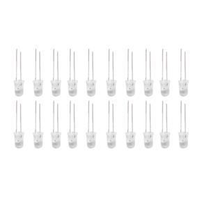 ARELENE 2X 10 Pcs 5mm LED Emission of Light Diode with 7 Color