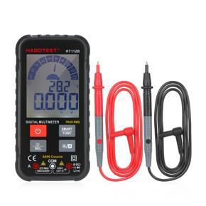 Intelligent 6000 Counts TRMS Multimeter Digital LCD Display A-C/DC Voltmeter Ammeter Ohmmeter Test Diode Frequency CapA-Citance Continuity NCV Live Line with Flash Light