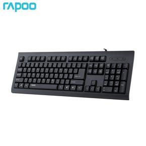 Rapoo K150 Wired Office Membrane Keyboard Computer Business Office USB Mute Lightweight Keyboard