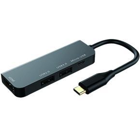4 In 1 Usb C Hub Usb Type C Adapter Dock With 4K Hdmi Pd Charge For Macbook - black