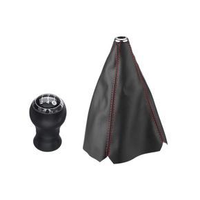 5 Speed Manual Gear Shift Knob Handball with Universal Auto Manual Gear Shift Knob Boot Dust-Cover Gear Gaiter Cover