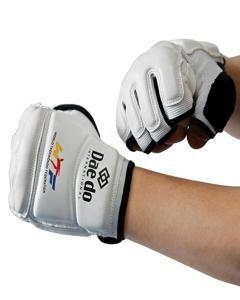 pair of Taekwondo gloves WTF approve PU leather adult