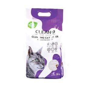 Clean Plus Clumping Cat Litter Lavender 10Ltr - (China)