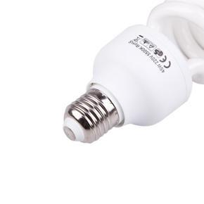 XHHDQES 5X Compact E27 220V 5500K 45W Photo Studio Bulb Video Photography Daylight Light Lamp White