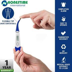 Soft Tip or Flexible Tip Digital Thermometer Water proof By Honestime | Fast reading | 1 year warranty