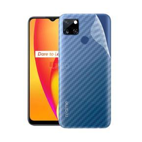 Realme C21 / Realme C21Y / Realme C25 / Realme C25s / Realme Narzo 20 / Realme Narzo 30A - Carbon Fiber Back Film Sticker