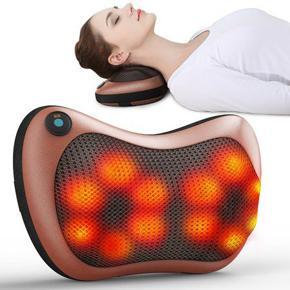 Multifunctional Massage Pillow Back Massage Pillow with Heating Function Neck Massager Cushion Relax Neck / Back / Shoulder Cushion Muscle Relieve Car Home Use